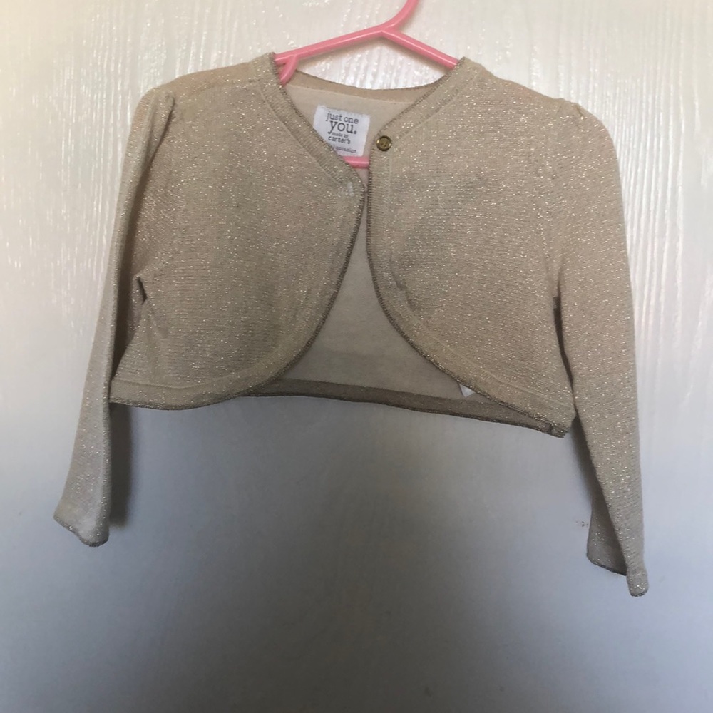 Baby’s sparkle cardigan